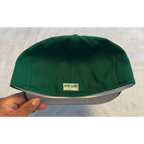 Oregon Ducks University Size 7 5/8 Fitted Hat Pro Line Vintage - Picture 4 of 5